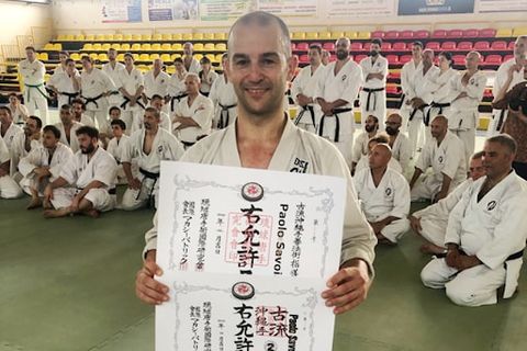 Paolo Savoia, istruttore di Koryu Uchinadi e Krav Maga KMA